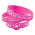 thumbnail image 1 of I Said A Prayer For You Pink Bracelet - Jewelry - 24 Pieces, 1 of 1