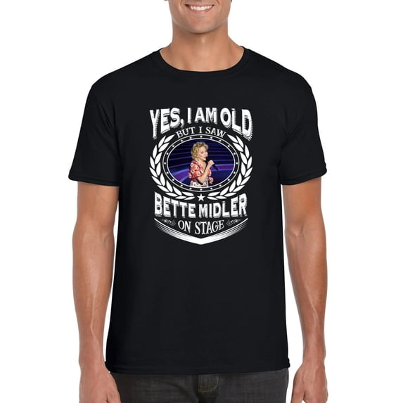 I Saw Bette Midler On Stage Music Legend Diva Fan Concert T-Shirt, for men & women, up to size 5XL
