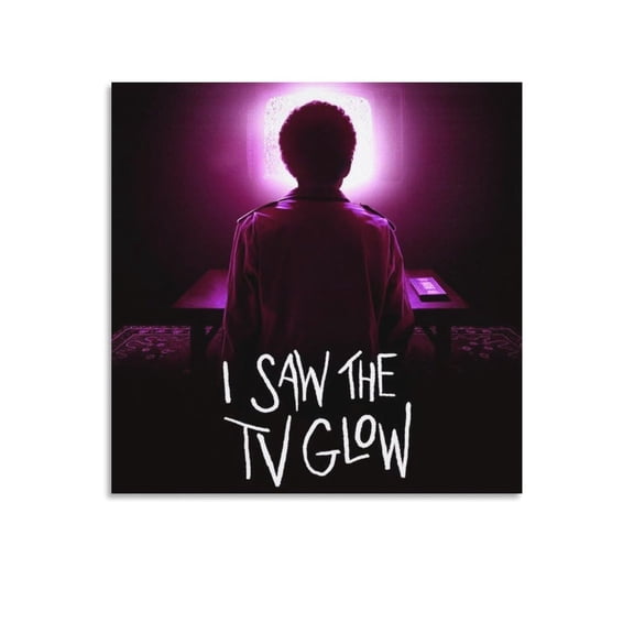 I Saw The TV Glow 2024 Movie Poster Print Photo Art Painting Canvas Poster Home Decorative Bedroom Modern Decor Posters Gifts