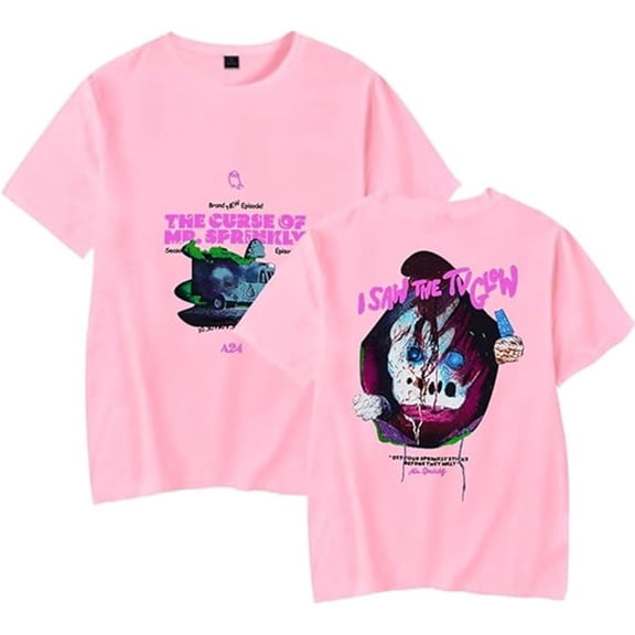 I Saw The TV Glow Merch Casual T-Shirt For Men And Women Stylish Crew Neck Short Sleeve Top