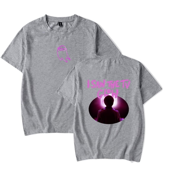 I Saw The TV Glow Movie Merch T-Shirt Unisex Casual Crewneck Short Sleeve Fashion Tee