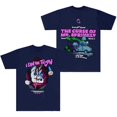 thumbnail image 1 of I Saw The TV Glow Movie Merch T-Shirt Women Men Casual Crewneck Short Sleeve Fashion Tee, 1 of 2