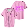 thumbnail image 1 of I Saw the TV Glow Merch Baseball Jersey 2024 Horror Movie Short Sleeve Shirts Women Men Funny Tops, 1 of 10