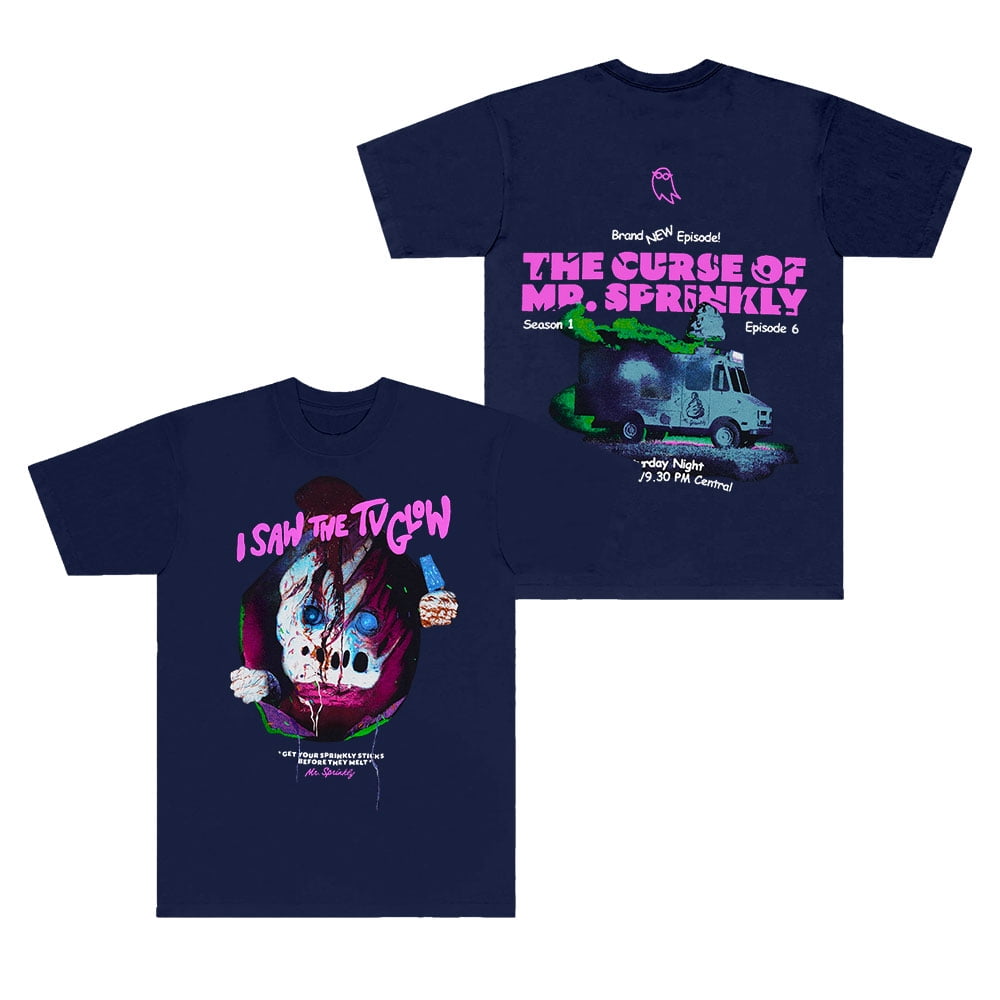 I Saw the TV Glow Movie Merch T-Shirt Women Men Casual Crewneck