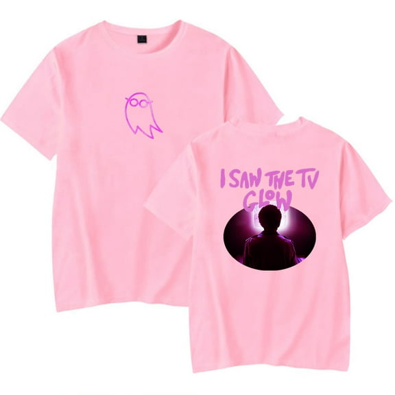 I Saw the TV Glow Tee Shirt Round Neck Short Sleeved Streetwear