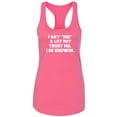 thumbnail image 1 of I Say IDK A Lot But I Be Knowin Racerback Tank, 1 of 2
