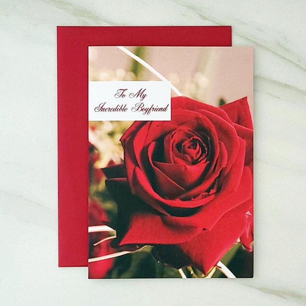 I Say The Words Valentines Day Greeting Card for Boyfriend, 5x7 in