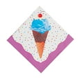 thumbnail image 1 of I Scream For Ice Cream Luncheon Napkins - Party Supplies - 16 Pieces, 1 of 1