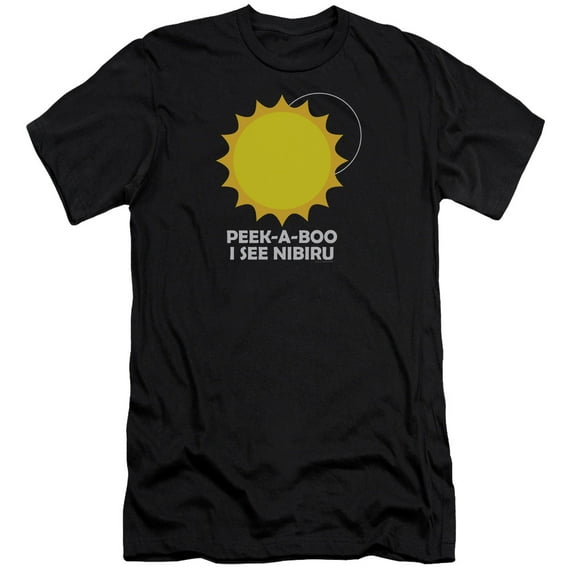 - I See Nibiru - Premium Slim Fit Short Sleeve Shirt - Large