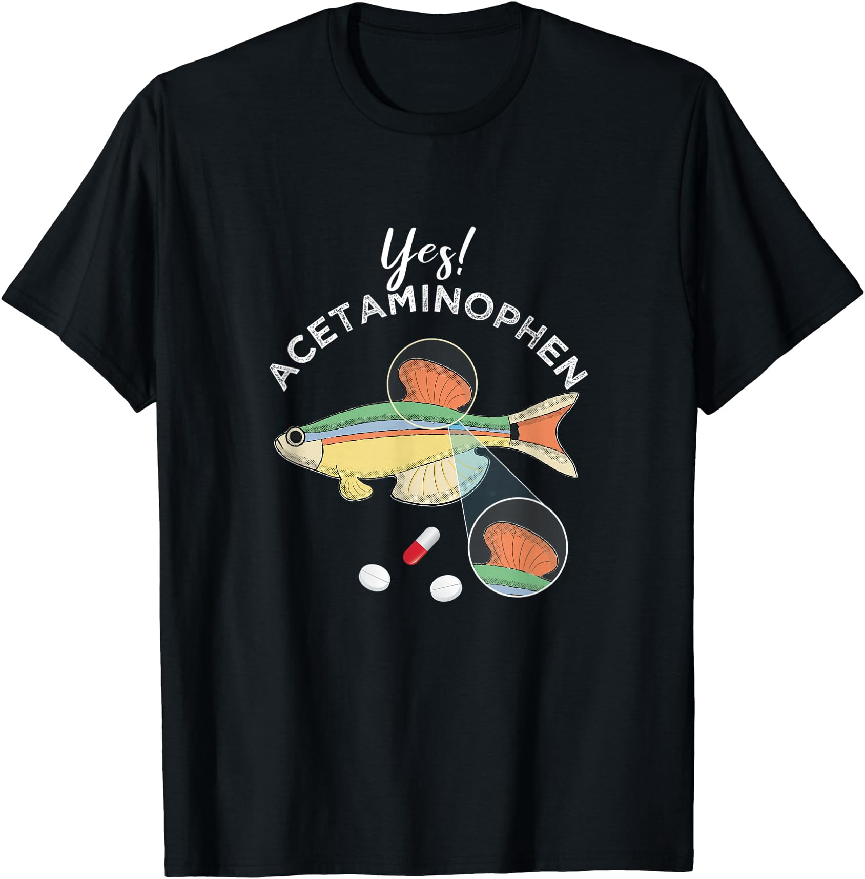 I See The Minnow Fin Meme Funny Fish Aquarium Hobbyist T-Shirt ...