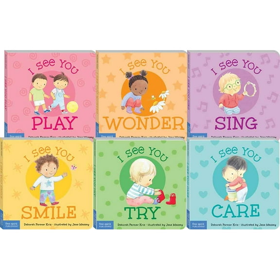 I See You Board Books I See You Board Books Complete Series 6-Book Set, (Board Book)