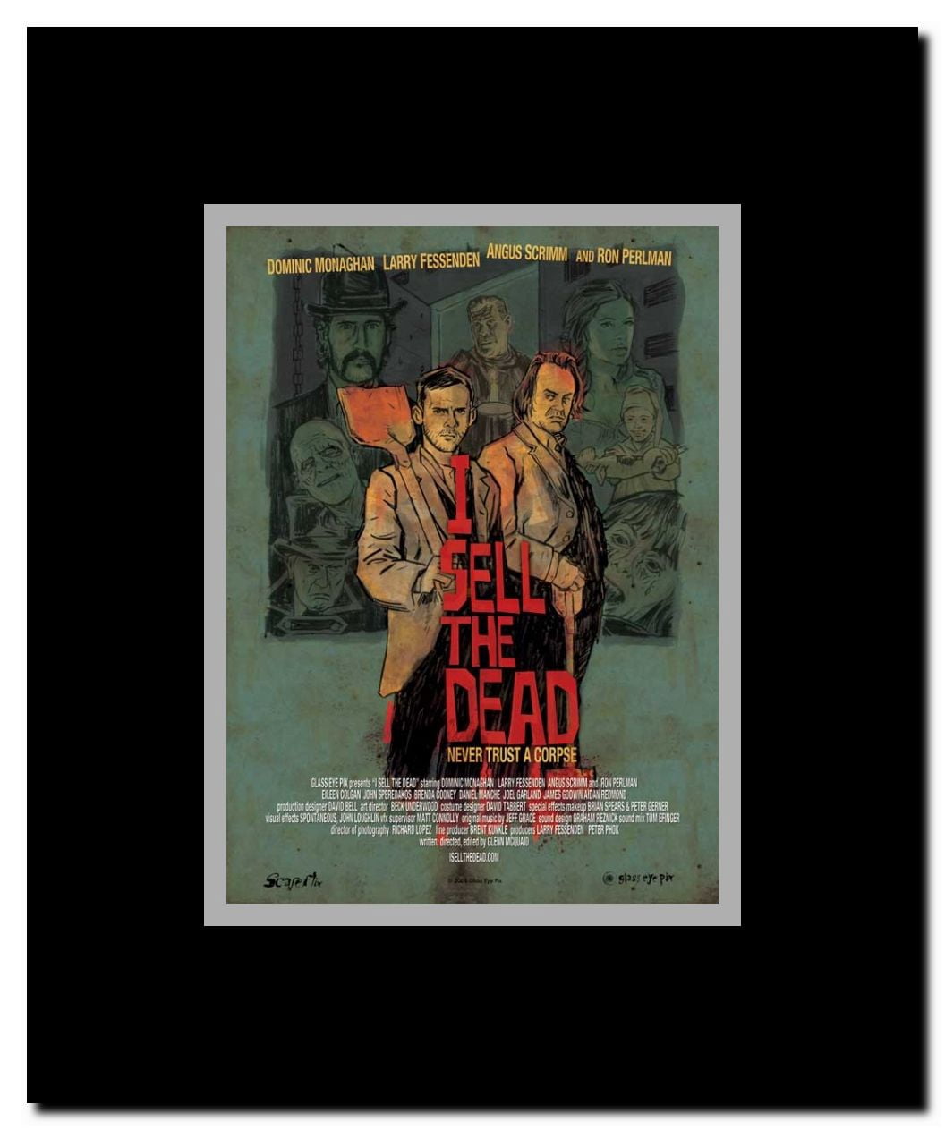 I Sell the Dead Framed Movie Poster