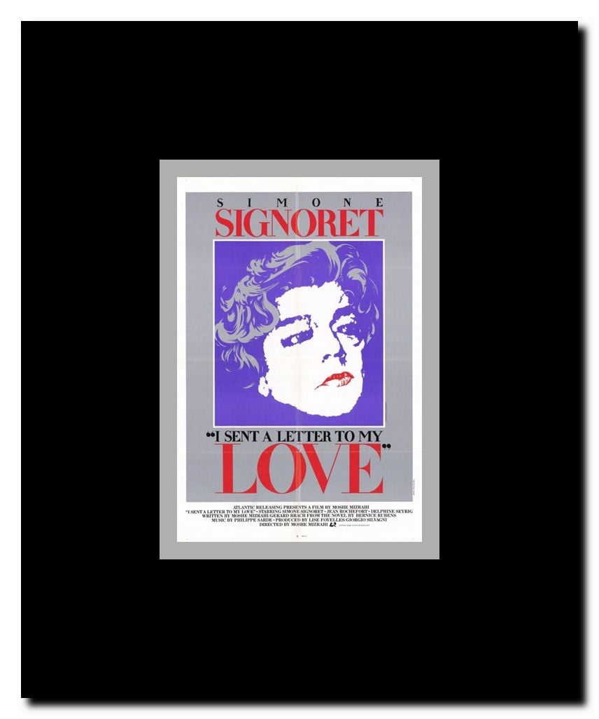 I Sent a Letter to My Love Framed Movie Poster