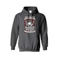 thumbnail image 1 of I Served My Country Veteran Grandpa Hooded Sweatshirt-Charcoal-small, 1 of 4