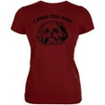thumbnail image 1 of I Shih Tzu Not Juniors Soft T Shirt Garnet Red MD, 1 of 1