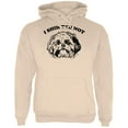 thumbnail image 1 of I Shih Tzu Not Mens Hoodie Sand MD, 1 of 1