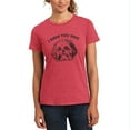 thumbnail image 1 of I Shih Tzu Not Womens Soft Heather T Shirt Heathered Watermelon 2XL, 1 of 1