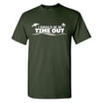 thumbnail image 1 of I Should Be In Time Out Sarcastic Humor Graphic Tees Gift For Mens Novelty Funny T Shirt, 1 of 5