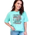thumbnail image 1 of I Should Stop Drinking Yet Still Fun, Chalky Mint Comfort Colors T-Shirt, 3XL, 1 of 3