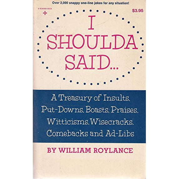 Pre-Owned I Shoulda Said..... (Paperback) 0134488784 9780134488783