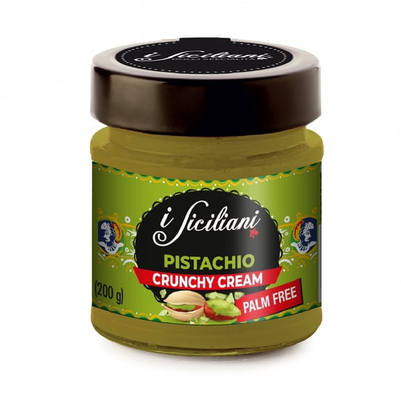 I Siciliani Pistachio Crunchy Spread 30% Pistachio (220g)
