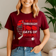 thumbnail image 1 of I Skated Through 100 Days Of School Ice Hockey, 100 Days of School Shirt,100 Day TShirt,Back to School Tee,Teacher Gift, 1 of 5