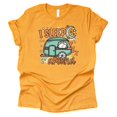 thumbnail image 1 of I Sleep Around Shirt, Camper Life Shirt, Camping RV Shirt, Women Summer Graphic Tees Tops Funny Unisex Short Sleeve (Yellow, Medium), 1 of 2