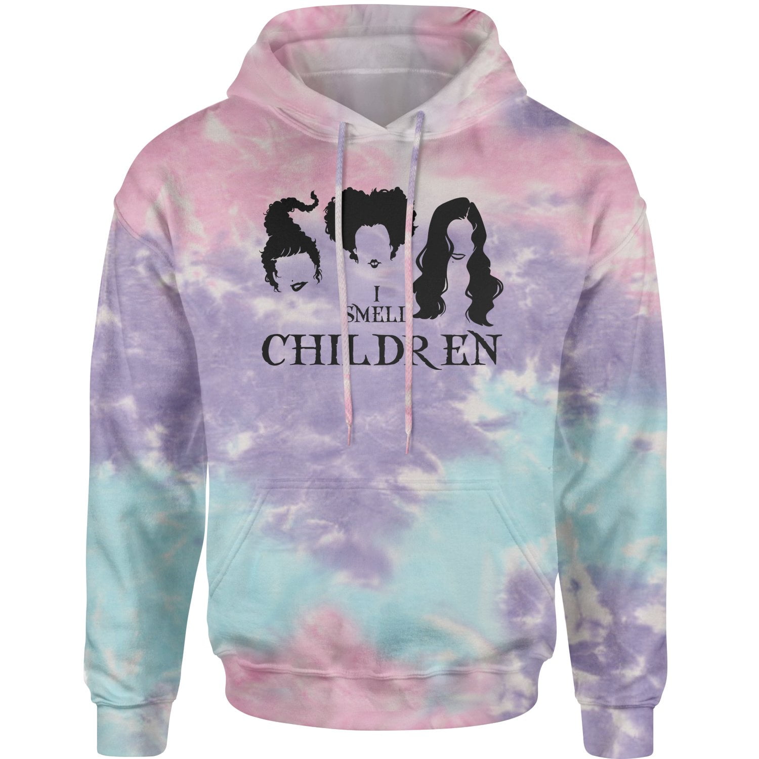 I Smell Children Hocus Pocus Tie Dye Adult Hoodie Sweatshirt