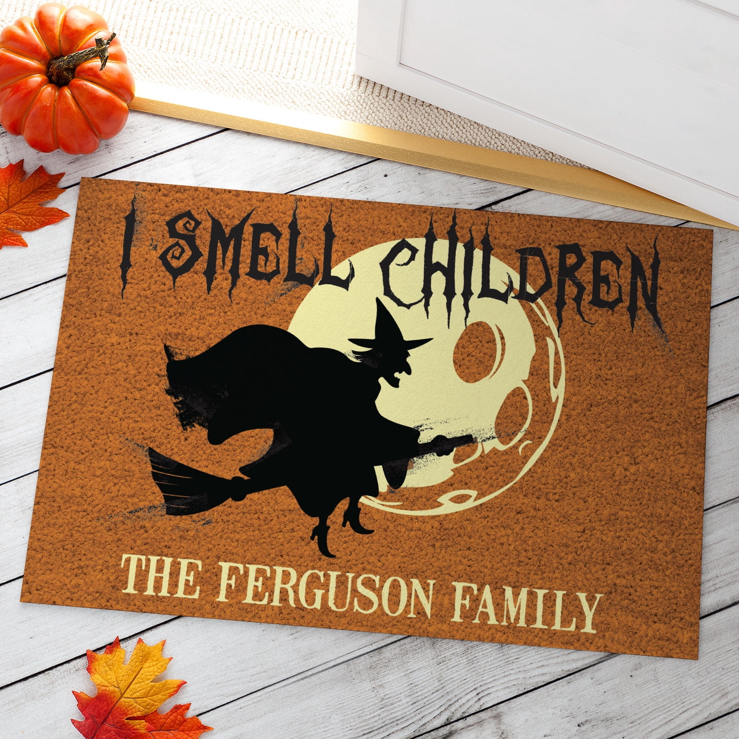 I Smell Children Personalized Doormat