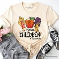thumbnail image 1 of I Smell Children Witch Teacher Life T-Shirt, Back To School Halloween Tee, 1 of 6