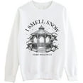thumbnail image 1 of I Smell Snow Crewneck Sweatshirt – Stars Hollow Connecticut Winter Pullover, 1 of 6