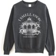 thumbnail image 1 of I Smell Snow Crewneck Sweatshirt – Stars Hollow Connecticut Winter Pullover, 1 of 6