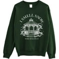 thumbnail image 1 of I Smell Snow Crewneck Sweatshirt – Stars Hollow Connecticut Winter Pullover, 1 of 6