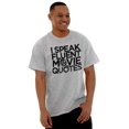 thumbnail image 1 of I Speak Fluent Movie Quotes Novelty Men's Graphic T Shirt Tees Brisco Brands M, 1 of 4