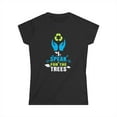 thumbnail image 1 of I Speak For Trees Earth Day Save Earth Inspiration Hippie Women Shirts, 1 of 4