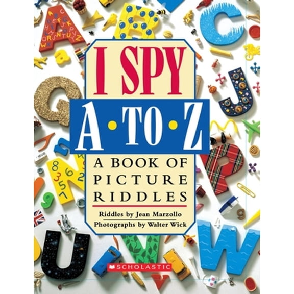 Pre-Owned I Spy I Spy A to Z: A Book of Picture Riddles, (Hardcover)