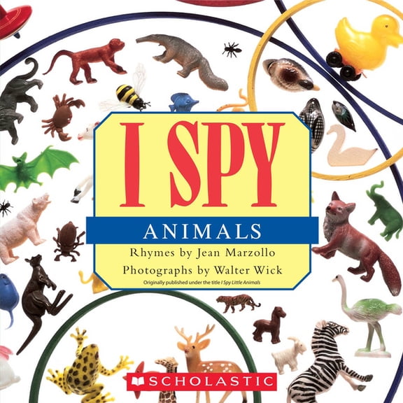 I Spy Animals Book (Hardcover)