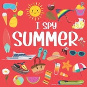 I Spy Books for Toddlers and Preschooler I Spy Summer Picture Riddles Book For Smart Kids, Fun Activity Book For Toddlers And Preschoolers, Summer Gift For Kids, Paperback
