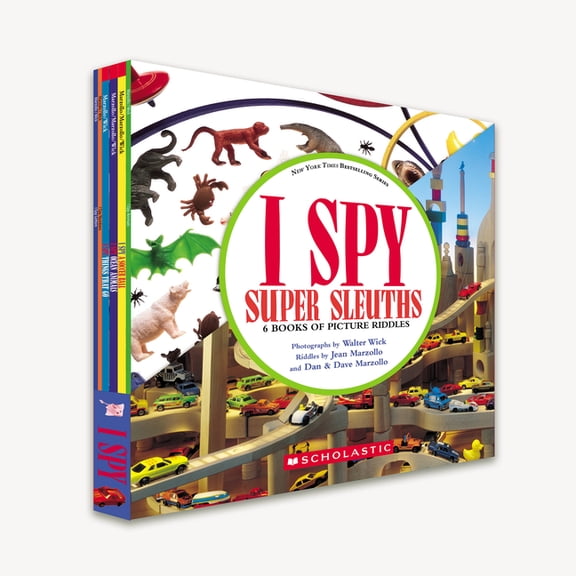 I Spy Boxed Set: Super Sleuths (6 Books of Picture Riddles), (Paperback)
