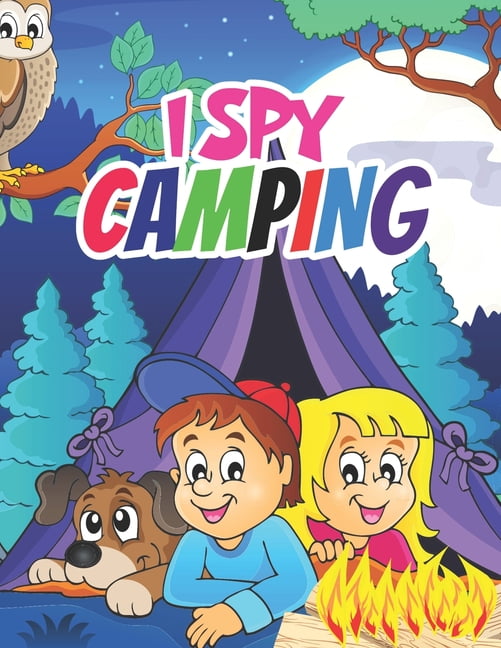 I Spy Camping! Picture Guessing Activity Book for Toddler's