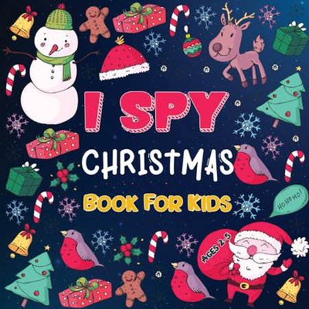 Pre-Owned I Spy Book for Kids 2-5 : I spy Christmas picture Book for Kids (Paperback) 9781952663925