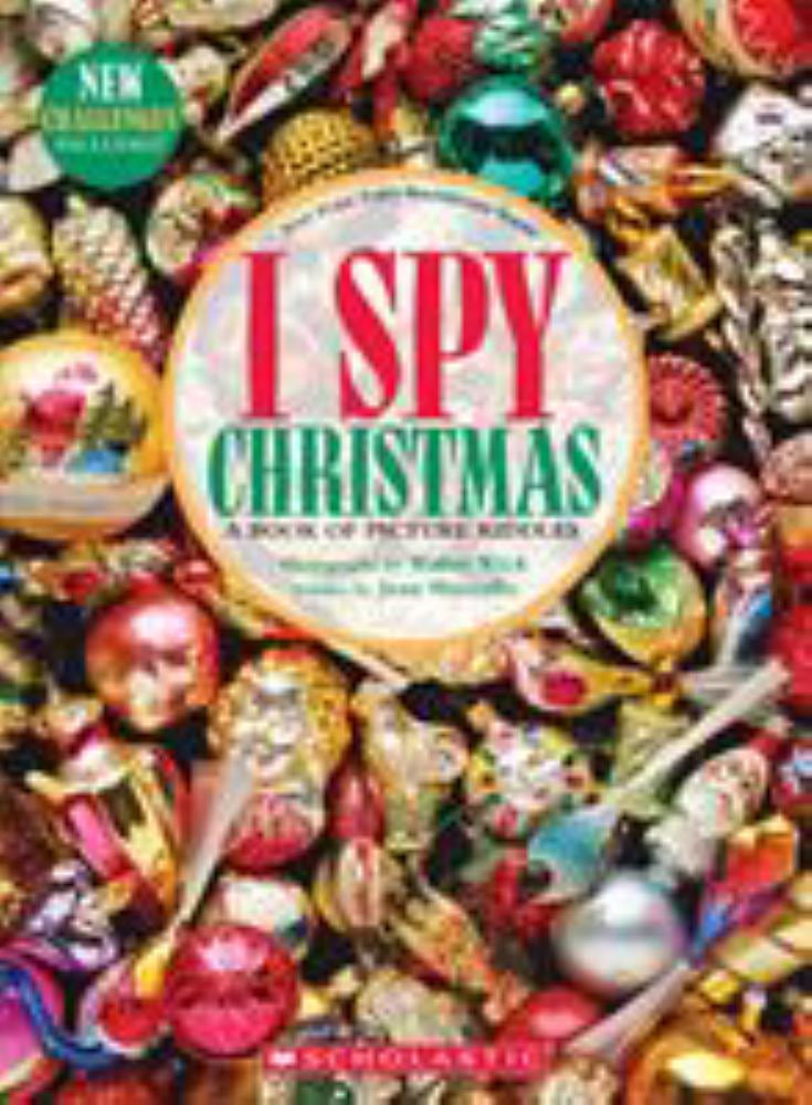 JEAN MARZOLLO; WALTER WICK I Spy Christmas: a Book of Picture Riddles (Hardcover)