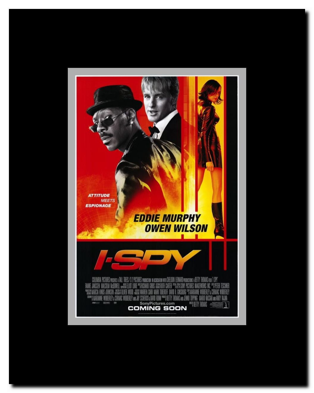 I Spy Framed Movie Poster