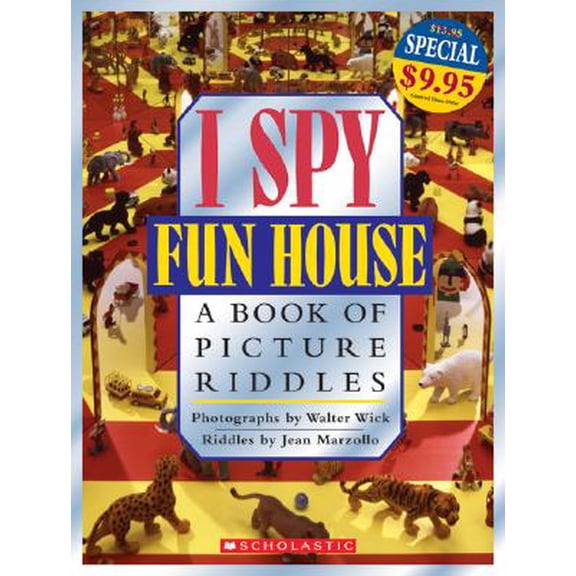 Pre-Owned I Spy Fun House: A Book of Picture Riddles (Hardcover 9780439787307) by Walter Wick, Jean Marzollo