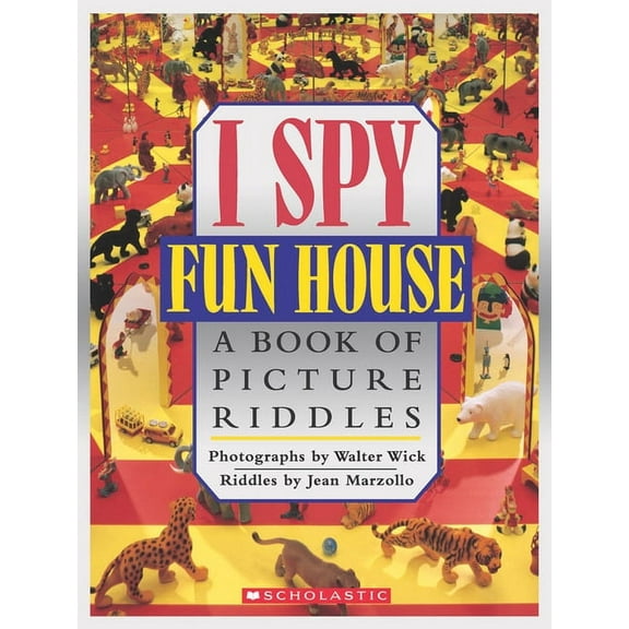 I Spy I Spy Fun House: A Book of Picture Riddles, (Hardcover)