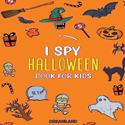 Pre-Owned I Spy Halloween Book For Kids: ABC's for Kids, A Fun and Educational Activity + Coloring Book for Children to Learn the Alphabet (Learning is Fun) Paperback