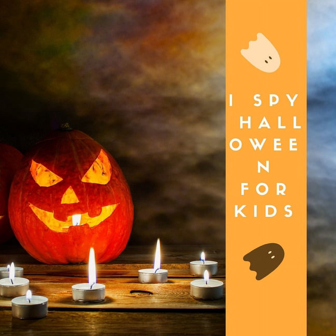 I Spy Halloween For Kids: Letters From A to Z/Halloween Vocabulay/Fun ...