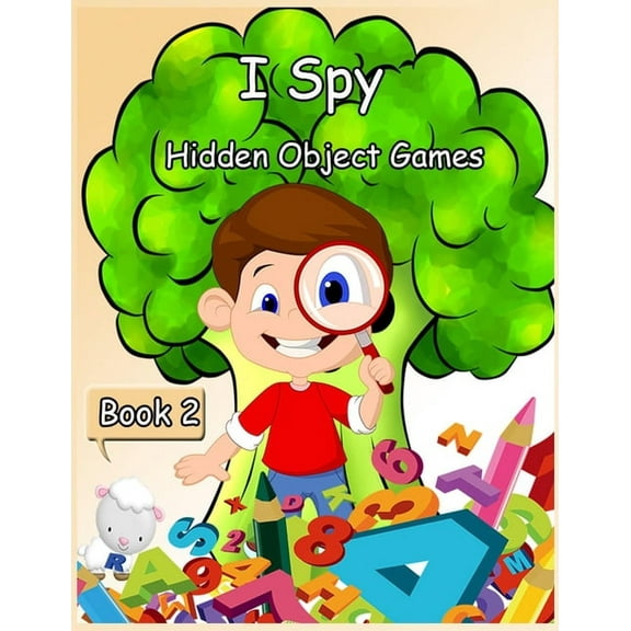 I Spy I Spy Hidden Object Games: Activity Book for Kids - Book 2- 80 Pages, (Paperback)