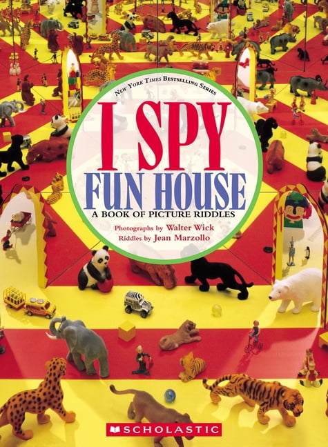 I Spy I Spy Fun House: A Book of Picture Riddles, (Hardcover)