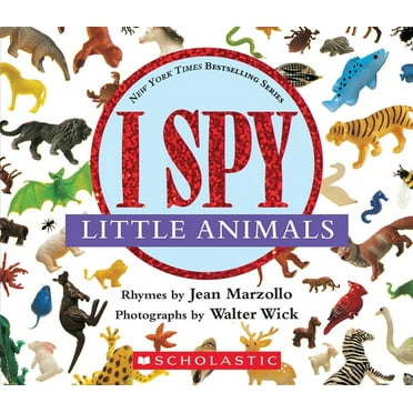 I Spy Little Animals: A Book of Picture Riddles, (Board Book)